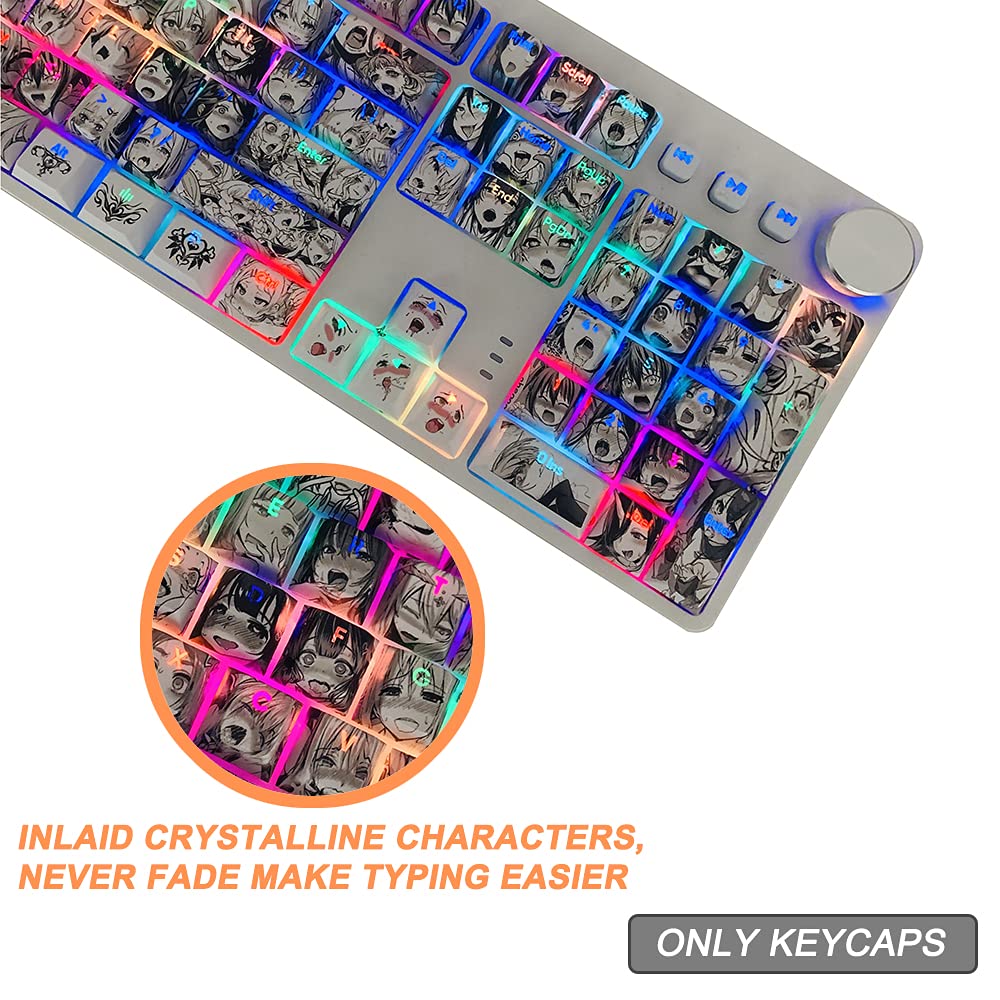 ✮☆Chappy★✡様 Amazon.com: Japanese Anime Keycaps 108 PBT Dye Sublimation